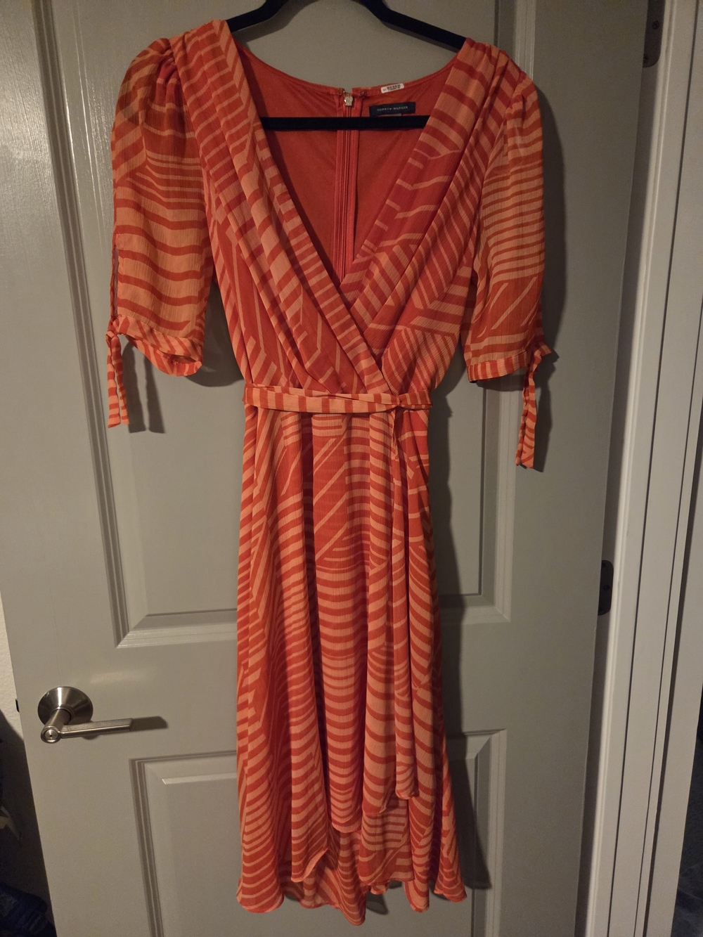 Tommy Hilfiger Dress In Orange Size 8